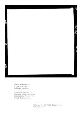 Okładka książki Ślady Holocaustu w imaginarium kultury polskiej 