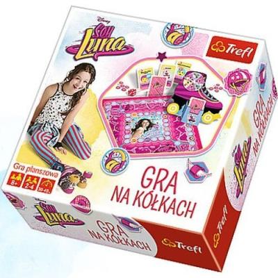Soy Luna Gra na kółkach. Wydawca: Trefl. SmakLiter.pl Opakowanie Soy Luna Gra na kółkach