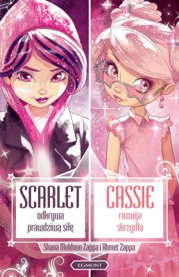 Okładka książki Star Darlings. Scarlet odkrywa prawdziwą siłę. Cassie rozwija skrzydła