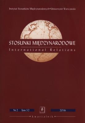 Opakowanie Stosunki Międzynarodowe 52 2/2016