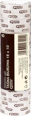 Opakowanie Taśma biurowa 24 mm x 30 m Słupek 6 sztuk
