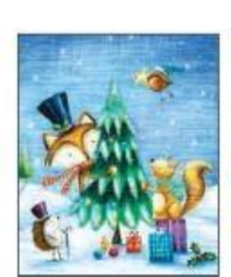 Opakowanie Torebka prezentowa 18x23 CHRISTMAS JOY