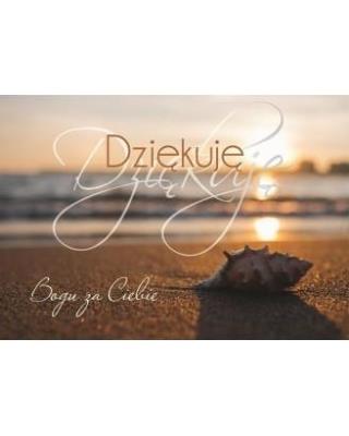 Opakowanie A Kartka składana - Dziękuję Bogu za Ciebie