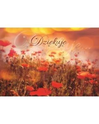Opakowanie A Kartka składana - Dziękuję