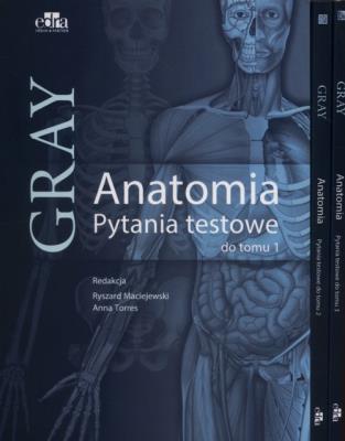 Opakowanie Anatomia Gray Pytania testowe Tom 1-3