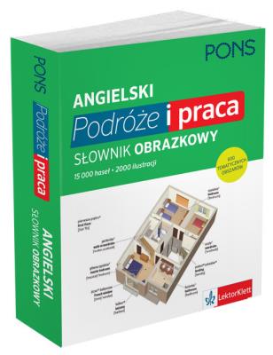 Angielski Podróże i praca Słownik obrazkowy. Autor: Opracowanie zbiorowe. SmakLiter.pl Okładka książki Angielski Podróże i praca Słownik obrazkowy