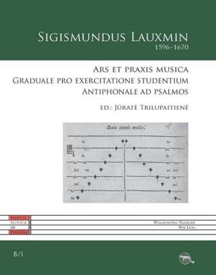 Ars et praxis musica. Autor: Sigismundus Lauxmin. SmakLiter.pl Okładka książki Ars et praxis musica