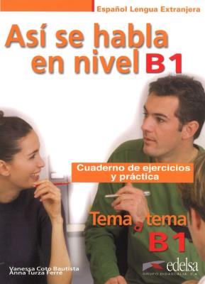 Okładka książki Asi se habla en nivel B1