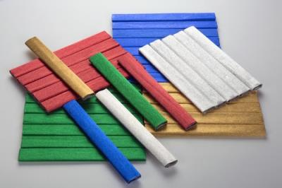 Okładka książki Bibuła marszczona 25x100,5 rolek mix metaliczny 3640 2510