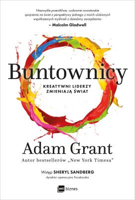 Buntownicy. Autor: Grant Adam. SmakLiter.pl Okładka książki Buntownicy
