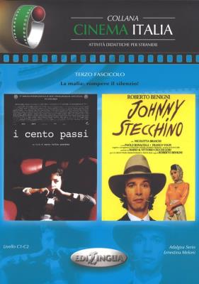 Collana Cinema Italia Cento passi-Johnny Stecchino. Autor: Serio Adalgisa, Meloni Ernestina. SmakLiter.pl Okładka książki Collana Cinema Italia Cento passi-Johnny Stecchino