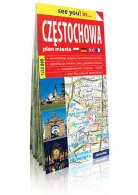 Opakowanie Częstochowa- plan miasta 1:22 000 (papier)