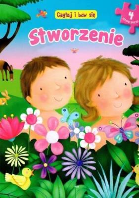 Czytaj i baw się. Stworzenie. Autor: praca zbiorowa. SmakLiter.pl Okładka książki Czytaj i baw się. Stworzenie