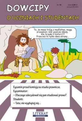 Okładka książki Dowcipy Nr 18 O uczniach i studentach