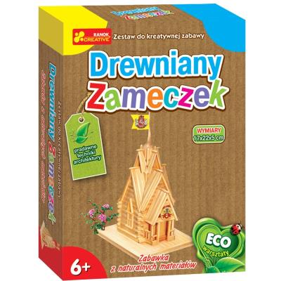 Opakowanie Drewniany Zameczek