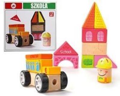 Opakowanie Drewno układanka szkoła Brimarex (1574176)