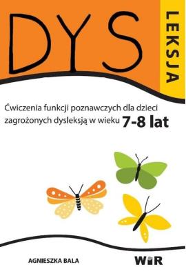 Okładka książki DYSLEKSJA 7-8 LAT