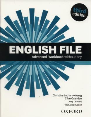 English File 3E Advanced WB. Autor: Latham-Koenig Christina, Oxenden Clive, Jane Huds. SmakLiter.pl Okładka książki English File 3E Advanced WB