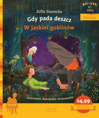 Okładka książki Gdy pada deszcz W jaskini goblinów