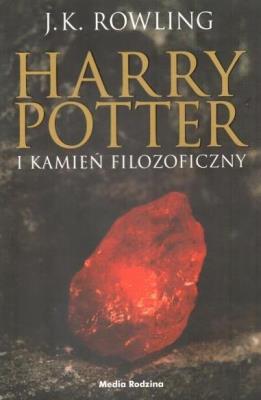 Harry Potter 1 Kamień..(czarna edycja) w.2016. Autor: J. K. Rowling. SmakLiter.pl Okładka książki Harry Potter 1 Kamień..(czarna edycja) w.2016