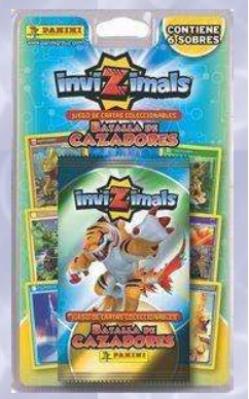 Invizimals Starcie Łowców. Blister z kartami 5+1. Wydawca: Panini. SmakLiter.pl Opakowanie Invizimals Starcie Łowców. Blister z kartami 5+1