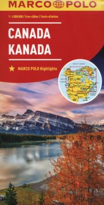 Kanada 1:4 000 000. Autor: Opracowanie zbiorowe. SmakLiter.pl Okładka książki Kanada 1:4 000 000