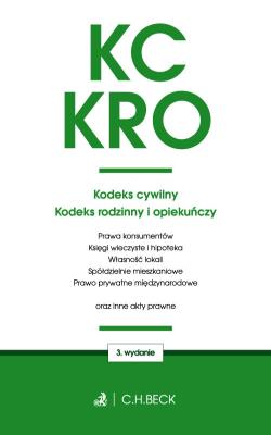 Kodeks cywilny Kodeks rodzinny i opiekuńczy oraz ustawy towarzyszące. Autor: Opracowanie zbiorowe. SmakLiter.pl Okładka książki Kodeks cywilny Kodeks rodzinny i opiekuńczy oraz ustawy towarzyszące
