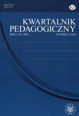 Opakowanie Kwartalnik Pedagogiczny 2016/3