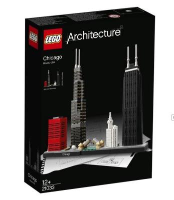 Okładka książki Lego ARCHITECTURE 21033 Chicago