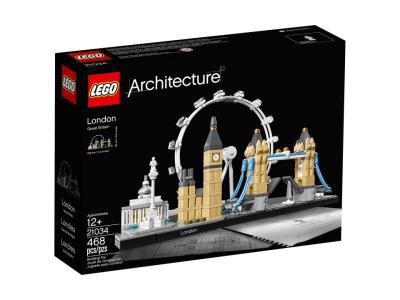 Okładka książki Lego ARCHITECTURE 21034 Londyn