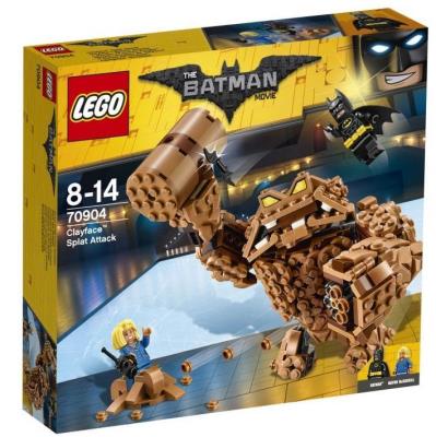 Lego BATMAN 70904 Atak Clayface. Autor: Fereydoon Batmanghelidj. SmakLiter.pl Okładka książki Lego BATMAN 70904 Atak Clayface