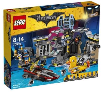 Lego BATMAN 70909 Włamanie do Jaskini Batmana. Autor: Fereydoon Batmanghelidj. SmakLiter.pl Okładka książki Lego BATMAN 70909 Włamanie do Jaskini Batmana