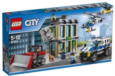 Okładka książki Lego CITY 60140 Włamanie buldożerem