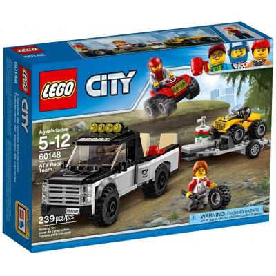 Okładka książki Lego CITY 60148 Wyścigowy zespół quadowy