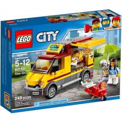 Okładka książki Lego CITY 60150 Foodtruck z pizzą