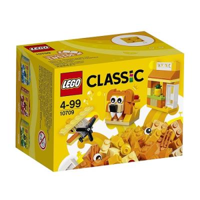 Lego Classic Pomarańczowy zestaw kreatywny. Autor: Classic. SmakLiter.pl Okładka książki Lego Classic Pomarańczowy zestaw kreatywny