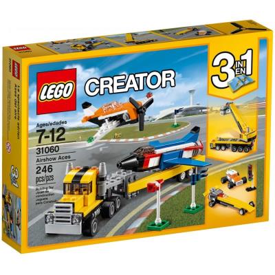 Lego CREATOR 31060 Pokazy lotnicze 3w1. Autor: Creator. SmakLiter.pl Okładka książki Lego CREATOR 31060 Pokazy lotnicze 3w1