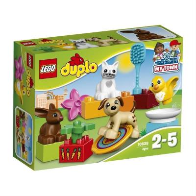Lego DUPLO 10838 Zwierzątka domowe. Wydawca: LEGO. SmakLiter.pl Opakowanie Lego DUPLO 10838 Zwierzątka domowe