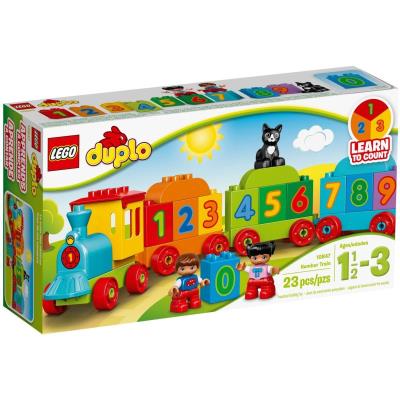 Lego DUPLO 10847 Pociąg z cyferkami. Wydawca: Lego. SmakLiter.pl Opakowanie Lego DUPLO 10847 Pociąg z cyferkami