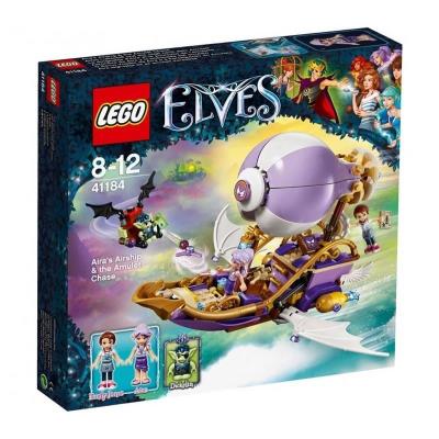 Lego ELVES Sterowiec Airy. Autor: Philip Delves Broughton. SmakLiter.pl Okładka książki Lego ELVES Sterowiec Airy