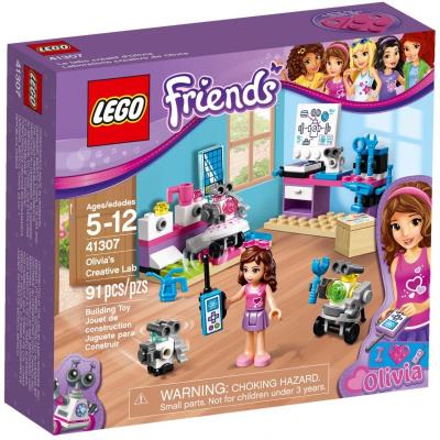 Lego FRIENDS 41307 Kreatywne laboratorium Olivii. Autor: Friends. SmakLiter.pl Okładka książki Lego FRIENDS 41307 Kreatywne laboratorium Olivii