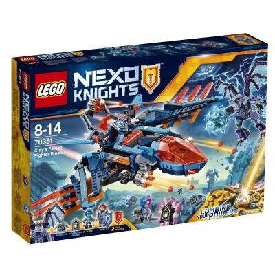 Lego NEXO KNIGHTS 70351 Blasterowy myśliwiec.... Autor: Nexo Knights. SmakLiter.pl Okładka książki Lego NEXO KNIGHTS 70351 Blasterowy myśliwiec...