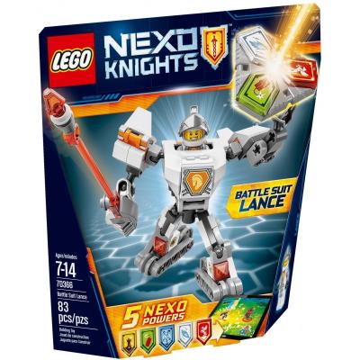 Lego NEXO KNIGHTS 70366 Zbroja Lance'a. Autor: Nexo Knights. SmakLiter.pl Okładka książki Lego NEXO KNIGHTS 70366 Zbroja Lance'a