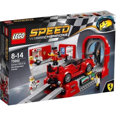 Okładka książki Lego SPEED CHAMPIONS Ferrari i centrum techniczne