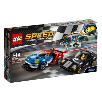 Okładka książki Lego SPEED CHAMPIONS Ford GT i Ford GT40
