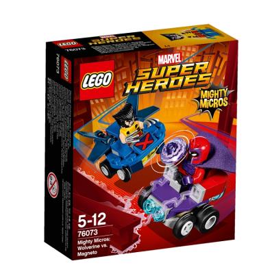 Okładka książki Lego SUPER HEROES Wolverine kontra Magneto