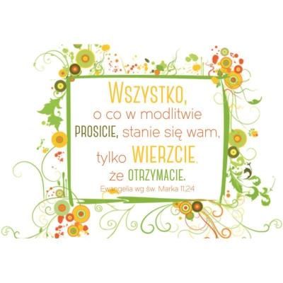 Opakowanie Magnes na lodówkę - Wszystko o co w modlitwie...