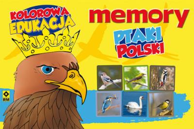 Okładka książki Memory. Ptaki Polski