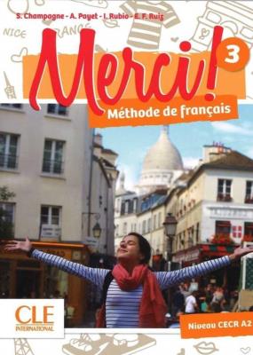 Okładka książki Merci 3 Podręcznik + DVD