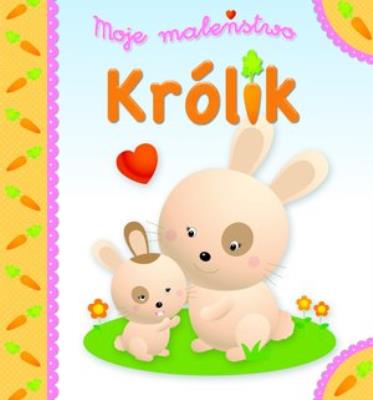 Moje maleństwo. Królik. Autor: Nathalie Belineau. SmakLiter.pl Okładka książki Moje maleństwo. Królik